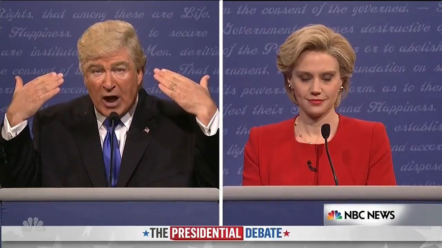 The Saturday Night Live version of the presidential debate