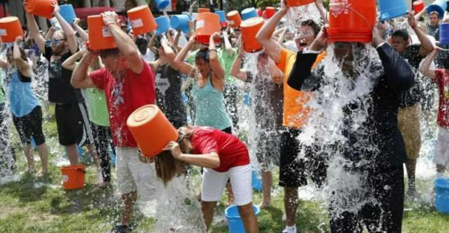 The ice bucket challenge consisted of a person being soaked in ice water for the cause, to then nominate three other friends to perform the challenge. The nominees only had 24 hours to perform their icy challenge and record it. Image Credit: Free Thought Project