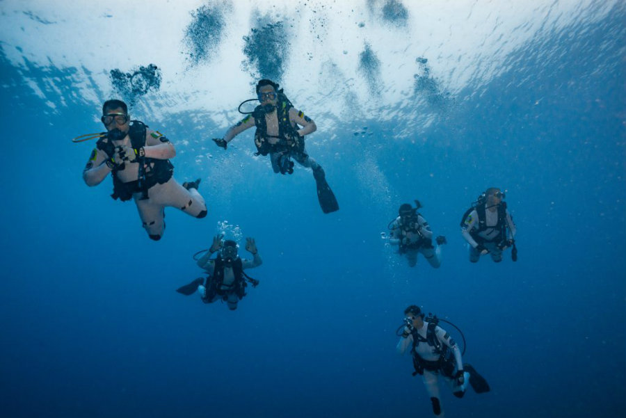 With the underwater navigation machinery, astronauts will have to build a coral nursery to train how to construct in low-gravity. Image Credit: IHMC