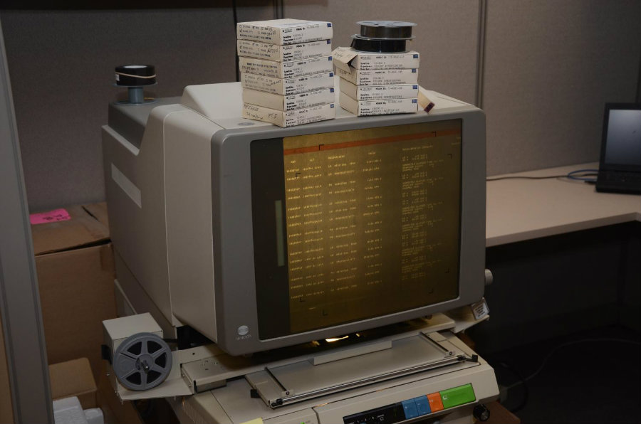 All of the data collected by the Vikings mission remain stored in microfilms, until recently. Image Credit: Phys