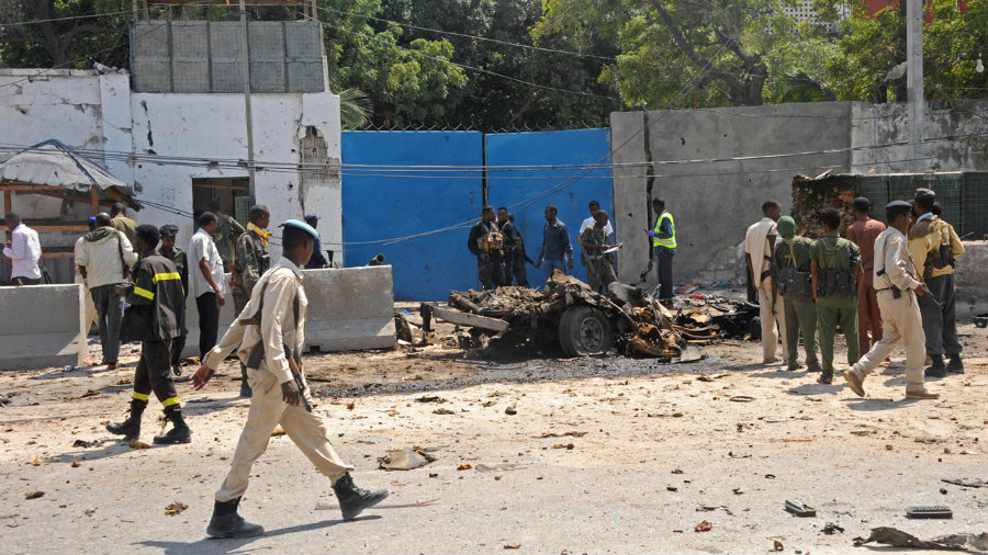 The Somali capital Mogadishu has been the focal point for terrorist attacks credited to Al-Shabaab for over a year now. Image Credit: Daily nigeria News