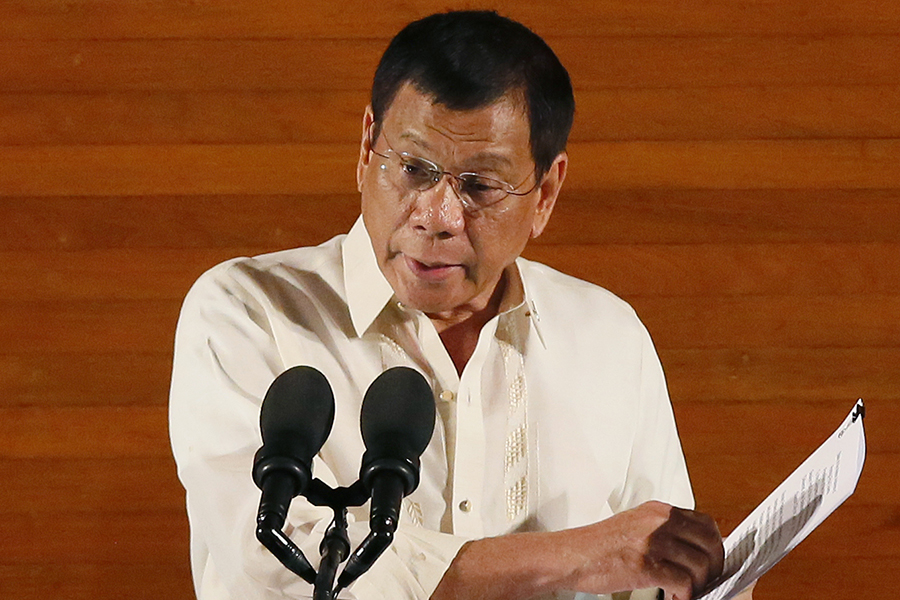 The Wall Street Journal reported that Duterte did not take well the UN warning and on Sunday he threatened to pull the Philippines out of the block of nations. Image Credit: WSJ