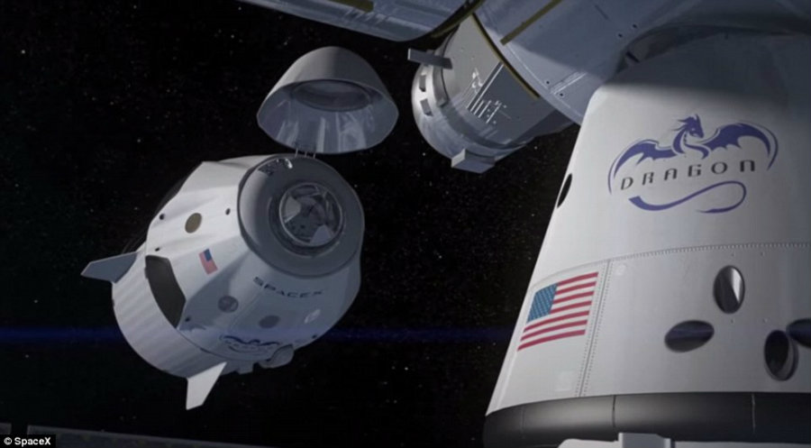 Crew Dragon will ultimately be used to take astronauts to the International Space Station. Image Credit: Universe Today