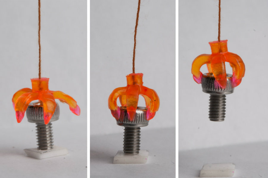 Taking 3D printing to another level, the MIT has managed to use the 3D-printed objects' memory shape to practical applications. Image Credit: MIT News