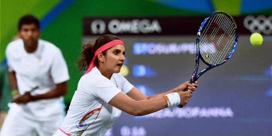 Sania Mirza broke down in tears after losing the chance to get a bronze medal for her country. Image Credit: News To Go 