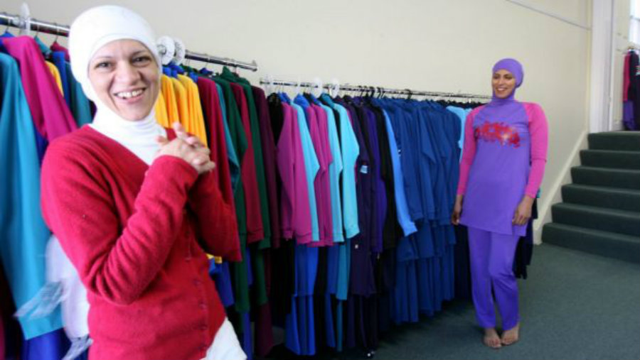  However, the court’s decision affects towns and cities across the country where the Muslim swimsuit had been banned. Image Source: SMH