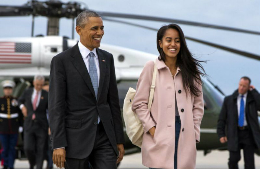 Whether Malia smoked weed or not at the Lollapalooza, an official announcement from the President Barack Obama is expected to clear things. Image Credit: Yahoo