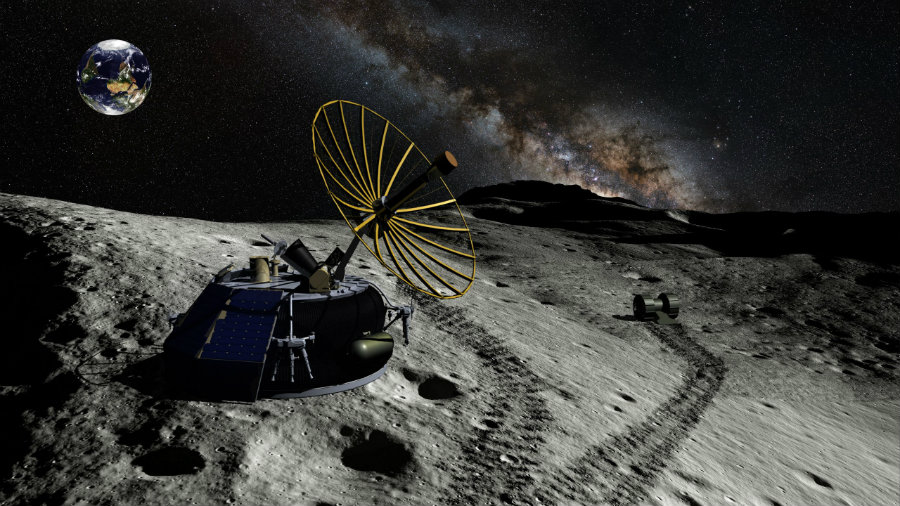 MoonEx has become the first private company to struck a deal with the Federal Aviation Administration (FAA) to land in the surface of the Moon in 2017. Image Credit: The Verge