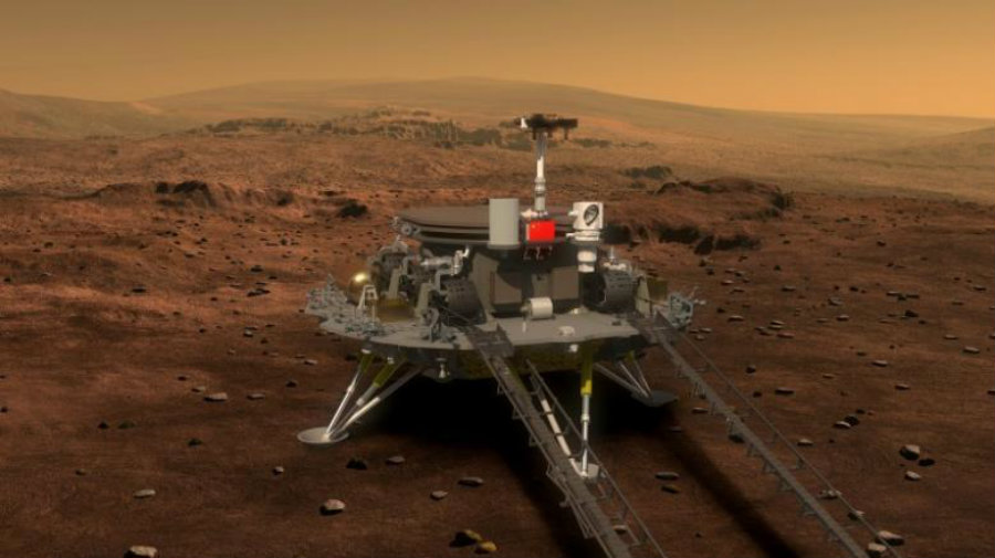 This new Mars rover is expected to explore the surface of the planet for approximately three months or ninety-two days. Photo credit: China Daily / Independent