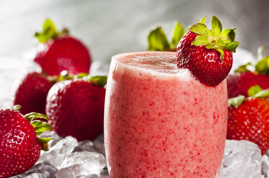 Some cases of Hepatitis A might be linked with frozen strawberries used in smoothies in Tropical Smoothie Cafe stores. Photo credit: My Protein