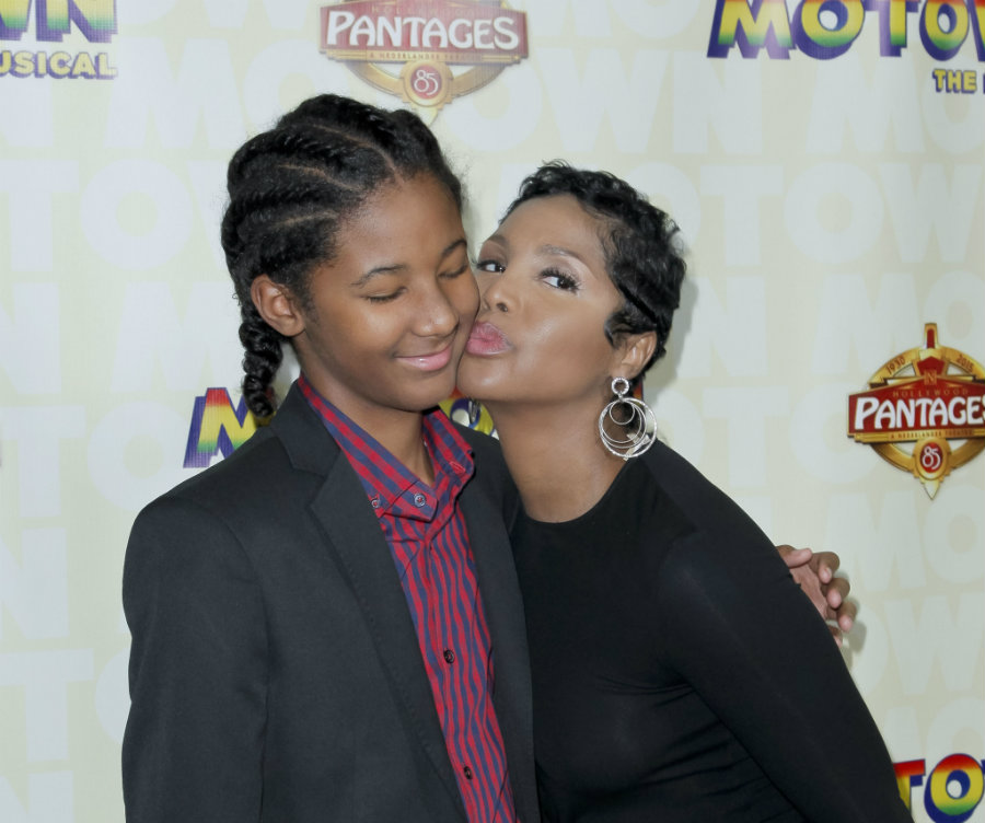 Toni Braxton announced that her son, Diezel, is no longer autistic. Photo credit: Praie 102.7