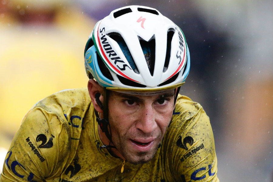 Vincenzo Nibali, an Olympic cyclist for Italy, suffered a double fracture of his left collarbone and had to be immediately returned to Italy to undergo emergency surgery. Photo credit: Sirotti / Road Cycling UK