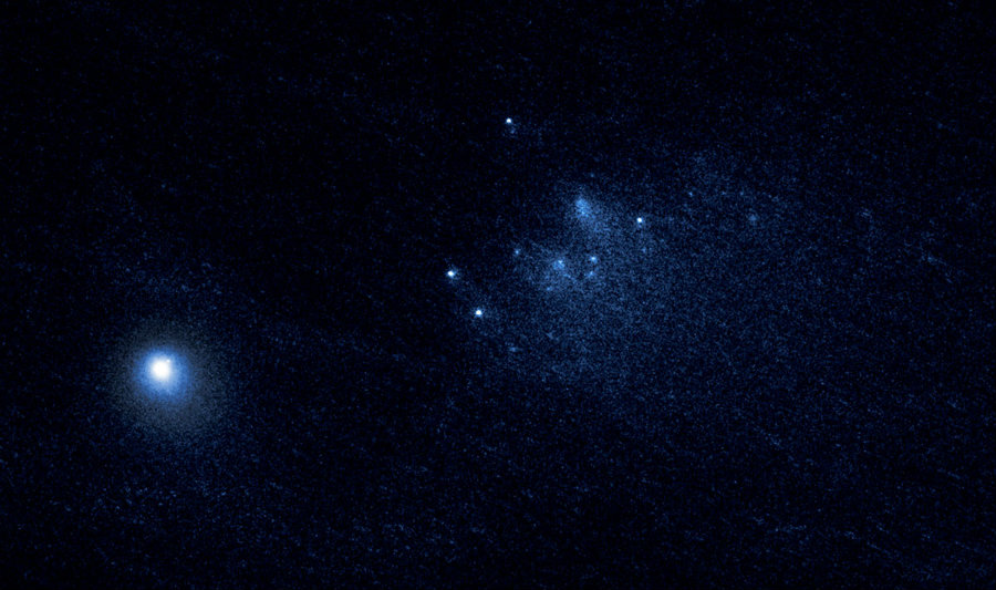 . The Comet 332P died after being around 4,5 billion years around the solar system. Photo credit: NASA / ESA / D. Jewitt (UCLA) / Universe Today