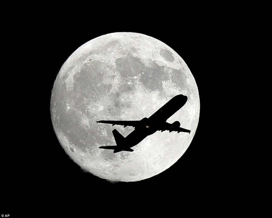 Te event gets its name due to the moon's closest position to the autumnal equinox. Photo credit: AP