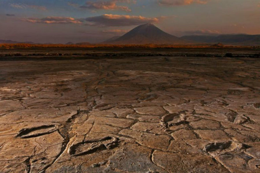 The Engare Sero prints, how they are called, were found in Northern Tanzania. Photo credit: Robert Clark, National Geographic Creative / Christian Science Monitor