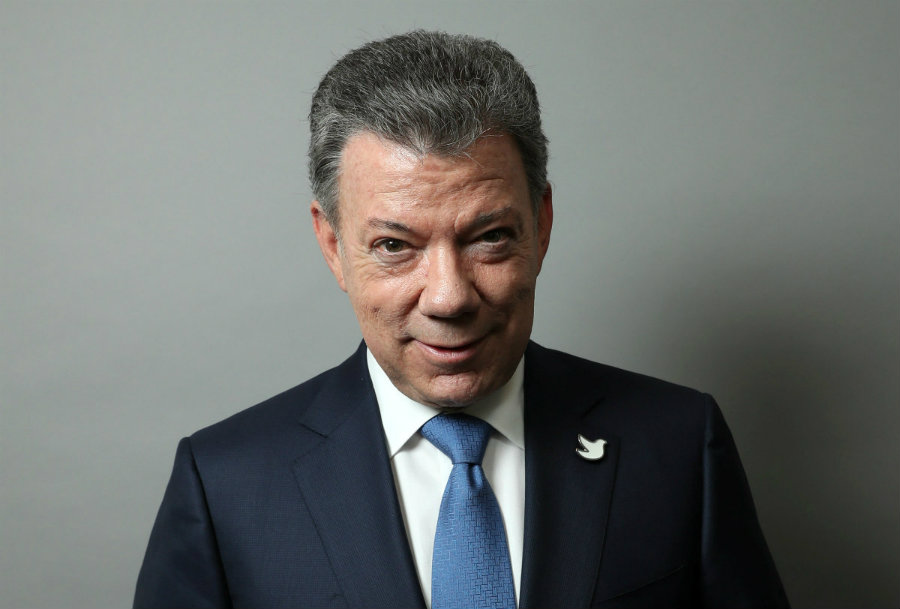 The Nobel organization hopes that the award will encourage Santos and the country to continue peace negotiations. Photo credit: Alto Nivel