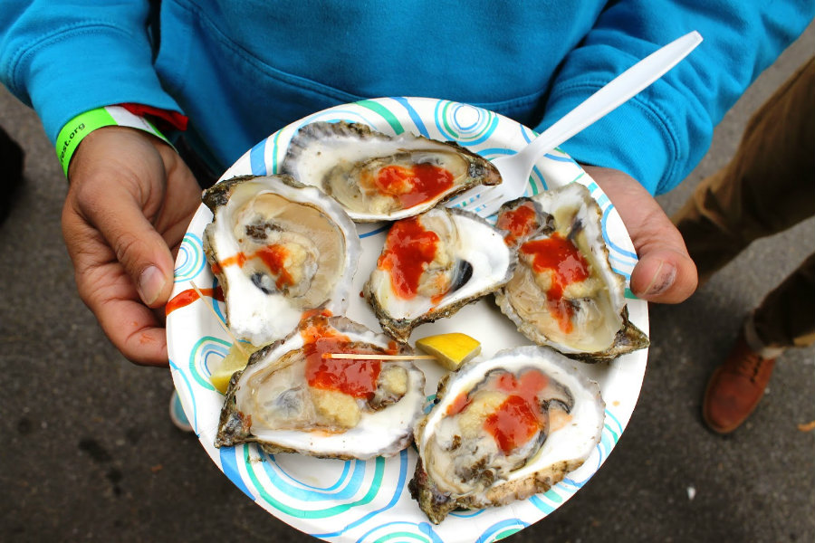 Precisely 75 individuals are suspected of having norovirus from eating raw oysters. Photo credit: Indulgeinspireimbibe.blogspot.com