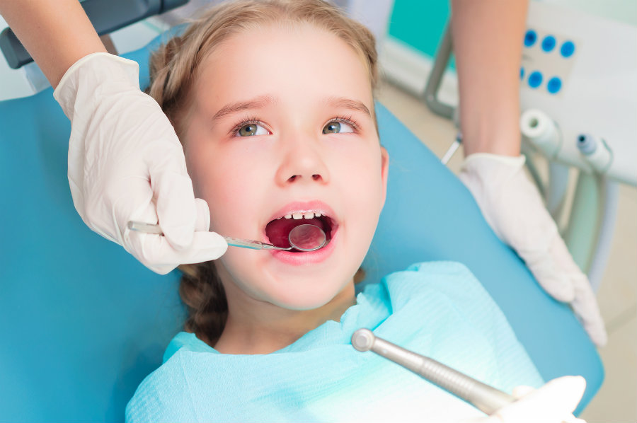 57 percent of children of ages between 6 and 11 do not have dental sealants. Photo credit: Nishan Halim Dmd