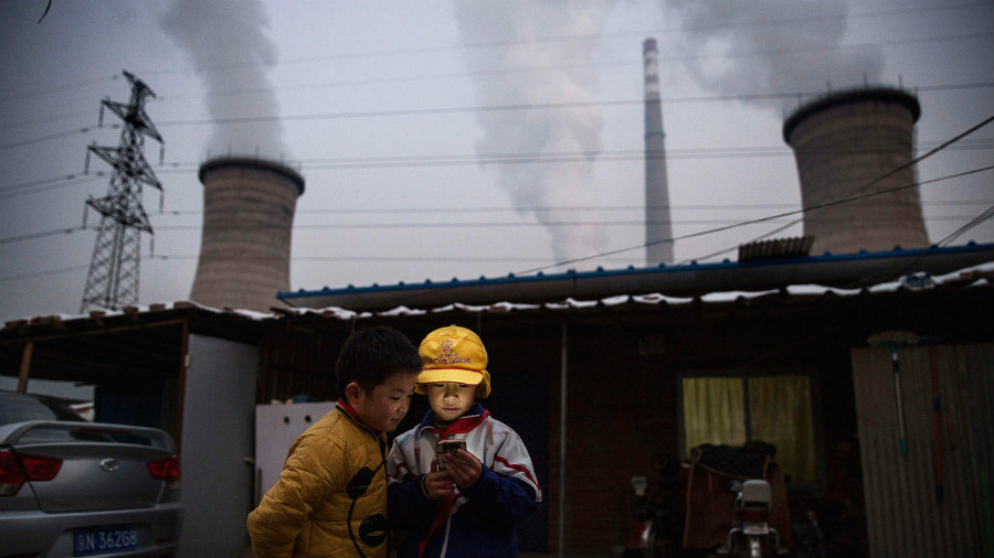 China is one of the countries that generates more greenhouse gas emissions. Photo credit: Kevin Frayer / Getty Images / NPR