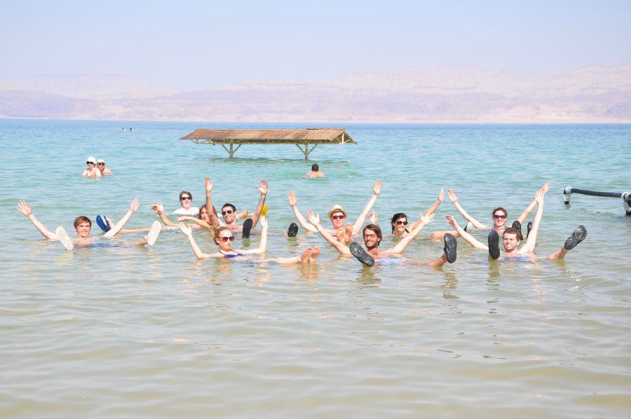 Excessive tourism has also had an adverse impact of the Dead Sea. Photo credit: Innovators Nation WordPress