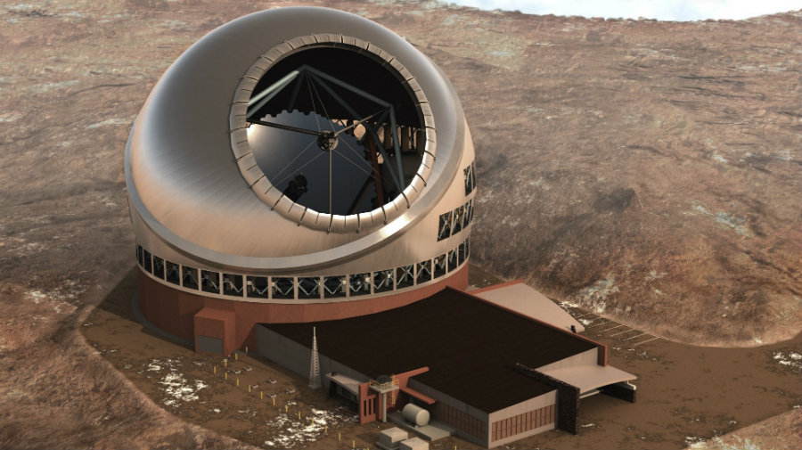 The Thirty Meter Telescope might have to be built in La Palma, in Spain’s Canary Islands. Photo credit: Thirty Meter Telescope / Forbes