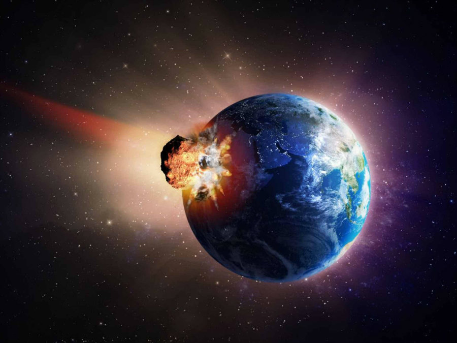 Some scientists believe that the world is unprepared for another comet or asteroid strike. Photo credit: Alamy / Independent