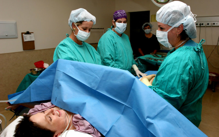 Caesarean sections could be responsible for an increase of bigger babies. Photo credit:  iStockphoto / Thinkstock / Locally Healthy