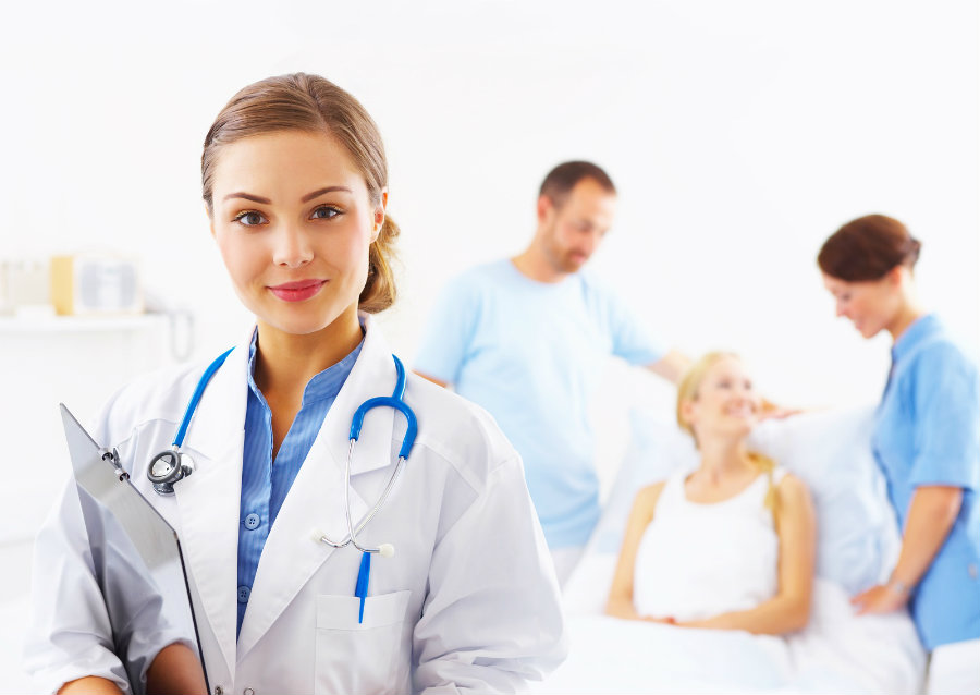 According ot a Harvard study, female doctor's patients live longer than those treated by men. Photo credit: Gulfjobvacancy.com