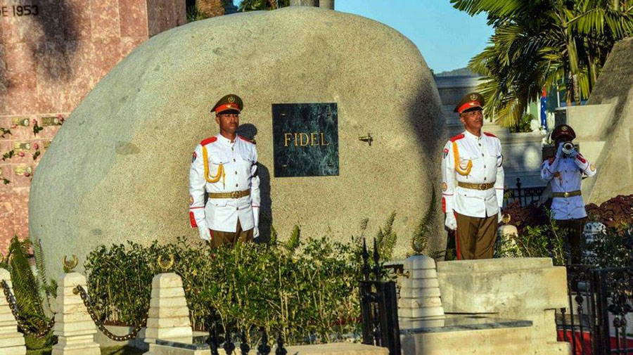 Fidel Castro Burial. Image Credit: Marcelino Vazquez/EFE