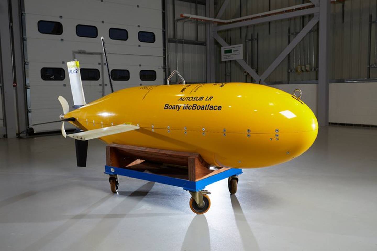 Boaty McBoatface prepares to set off for Antarctic expedition