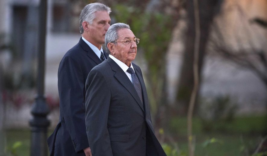 Miguel Díaz-Canel, Raúl Castro, Fidel Castro, President of Cuba