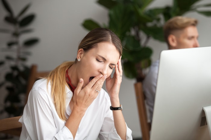 Woman Exhausted and Faigued