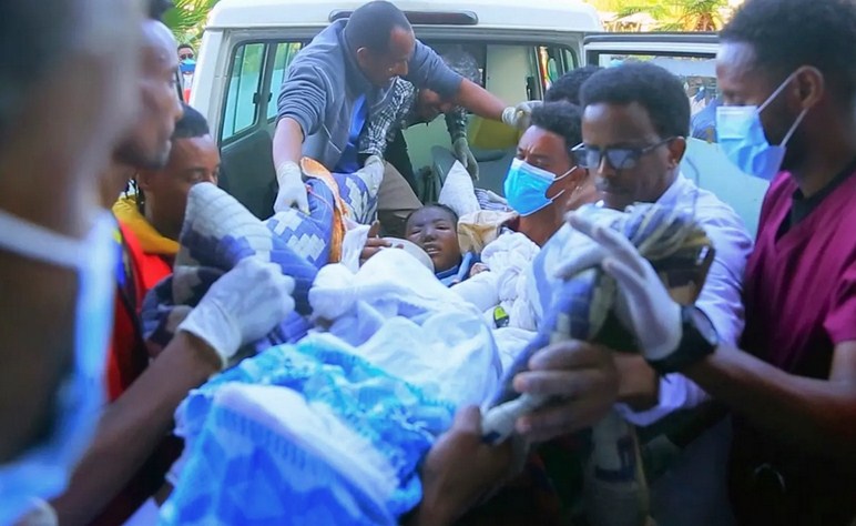 Ethiopian Airstrike Kills 64 in a Market in Tigray, International Community Reacts