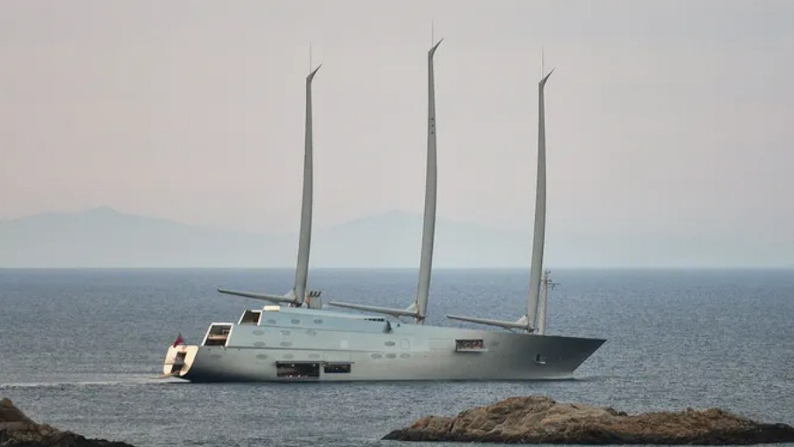 Italy Impounds World’s Biggest Yacht Belonging to Russian Billionaire Andrey Melnichenko