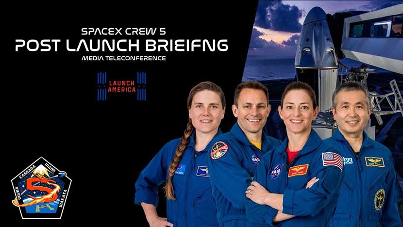 NASA Expedition 68 Crew Arrive ISS aboard SpaceX Endurance Spacecraft