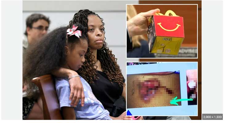 Family Wins Case against McDonald’s Over Hot Chicken That Burned Girl
